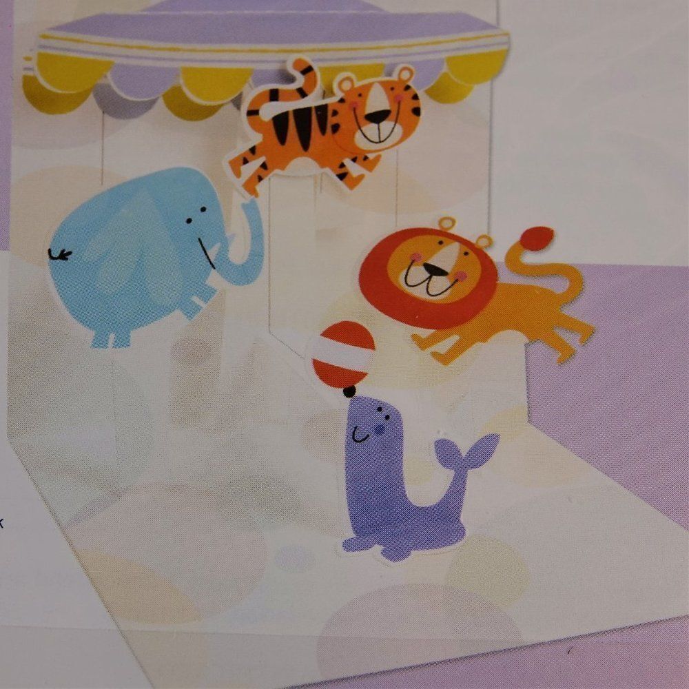 PopโUpโBirthdayย CardโNewโBabyโMobileโ3D